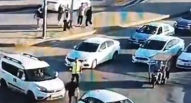 Trafikte Polise Sopayla Saldıran Şahıs Tutuklandı