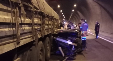 Tünelde Trafik Kazası: 1 Ölü, 4 Yaralı