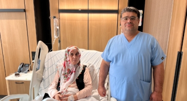 Görme Kabiliyetini Yeniden Kazanan Kadın Yapılan Operasyonla Sağlığına Kavuştu