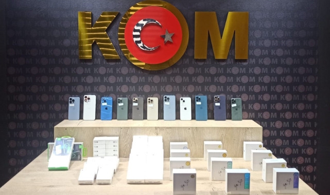 Kahramanmaraş'ta Kaçak Cep Telefonu Operasyonu