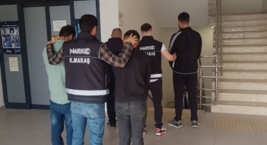 Kahramanmaraş'ta Uyuşturucuya 3 Tutuklama