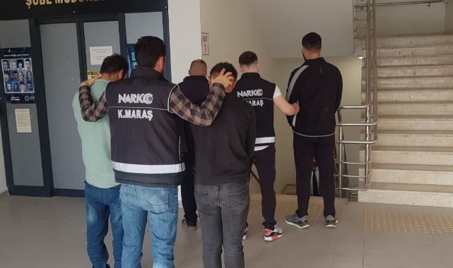 Kahramanmaraş'ta Uyuşturucuya 3 Tutuklama