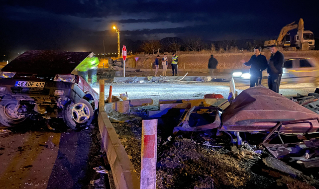 Kazada Fiat Tofaş İkiye Ayrıldı: 2 Yaralı