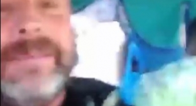 Belediye Önünde Kendini Yaktı