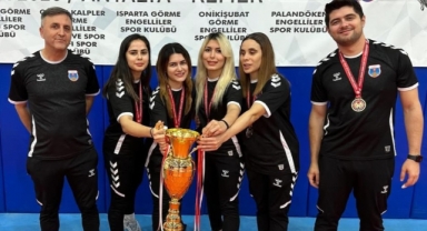 Büyükşehir’in Kadın Goalball Takımı 1. Lig Şampiyonu