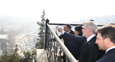 Görgel, Genel Başkan Yardımcısı Tuncer ile Restorasyon Çalışmalarını Yerinde İnceledi