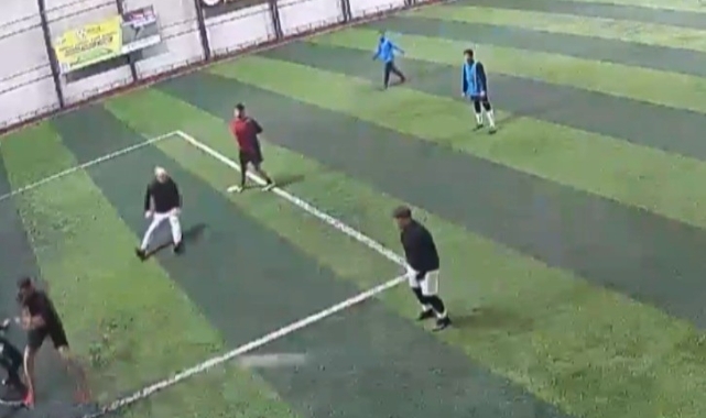 Halı Sahada Ölüm Kameraya Yansıdı