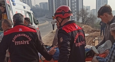İnşaattan Düşen İşçi Yaralandı