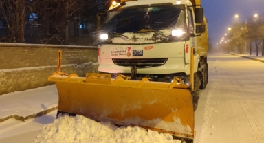 Kahramanmaraş'ın Kuzey İlçelerinde Kar Mücadelesi