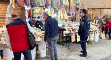 Kahramanmaraş Kapalı Çarşı'da Gıda Denetimi Yapıldı