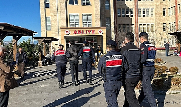 Kahramanmaraş'ta Aranan 253 Şahıs Yakalandı