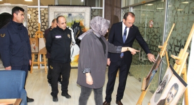 Kahramanmaraş'ta Halıdan Tuvale Uzanan Sergi Yolculuğu