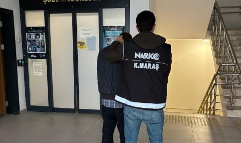 Kahramanmaraş’ta Uyuşturucu Taciri Yakalanıp Tutuklandı