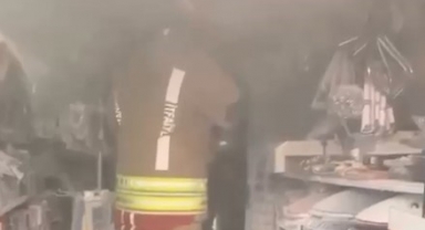 Motosiklet Tamirhanesinde Çıkan Yangın Söndürüldü