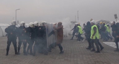 Taşlı Sopalı Toplumsal Olaylara Karşı Gerçeğini Aratmayan Müdahale Tatbikatı