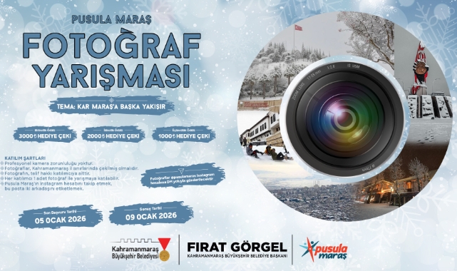 Beyaz Örtü Objektiflerde Hayat Buluyor; Ödüllü Fotoğraf Yarışmasına Başvurular Başladı