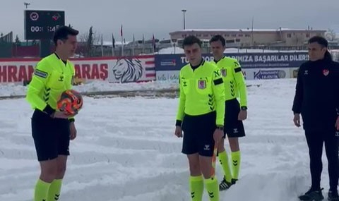 Kahramanmaraş İstiklalspor - 1461 Trabzon FK Maçı Kar Sebebiyle Ertelendi