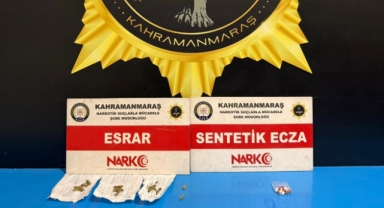 Kahramanmaraş'ta 184 Adet Sentetik Ecza Ele Geçirildi