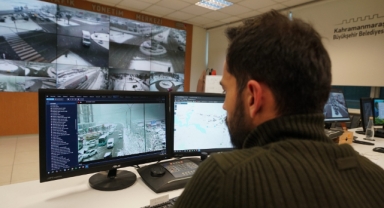 Kahramanmaraş’ta 264 Kamerayla Yol Durumunu Anlık Olarak Takip Ediyor
