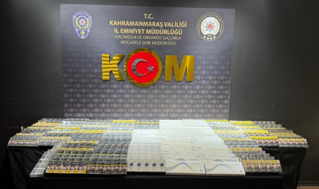 Kahramanmaraş'ta Kaçakçılık Operasyonları: 10 Şahsa İşlem Yapıldı