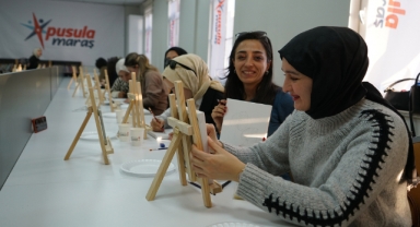 Pusula Maraş’tan Gençlere Sanat Dolu Atölye