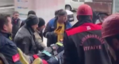 Asansör Boşluğuna Düşen Vatandaş Kurtarıldı