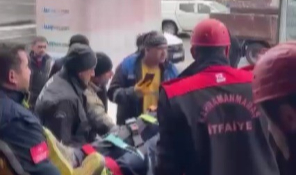 Asansör Boşluğuna Düşen Vatandaş Kurtarıldı