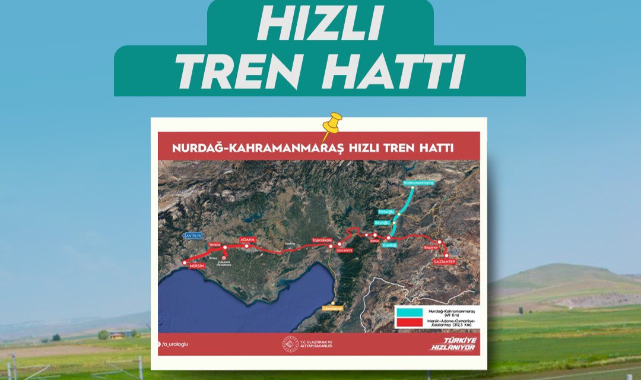 Bakan Uraloğlu Açıkladı: Kahramanmaraş Hızlı Tren Ağına Entegre Ediliyor