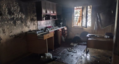 Camide Çıkan Yangın Hasara Neden Oldu