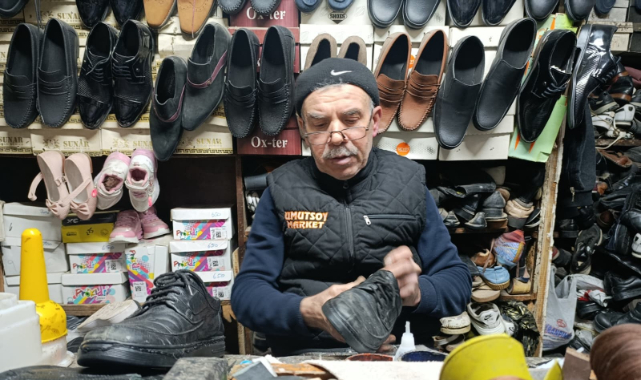 Kahramanmaraş'ta 38 Yıllık Usta Eski Ayakkabılara Yeniden Hayat Veriyor