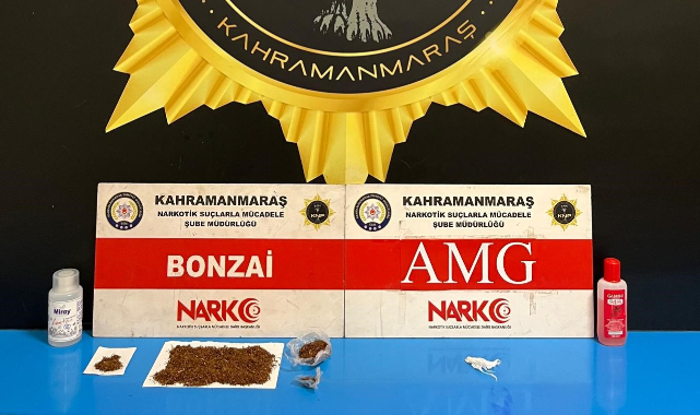 Kahramanmaraş’ta Narkotik Operasyonu: 2 Tutuklama