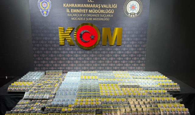 Kahramanmaraş’ta Narkotik ve Kaçakçılık Operasyonu: 1 Tutuklama