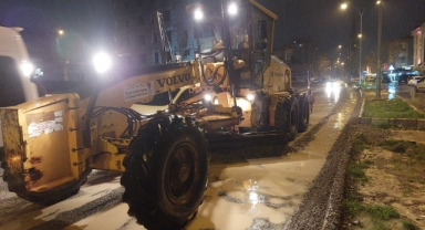 Kahramanmaraş'ta Şiddetli Yağışa Karşı Seferberlik