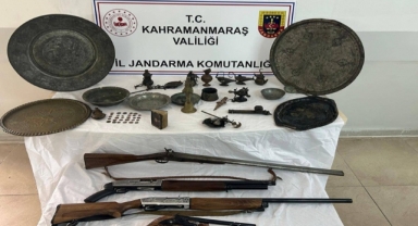 Kahramanmaraş'ta Tarihi Eser Kaçakçılığı Operasyonu