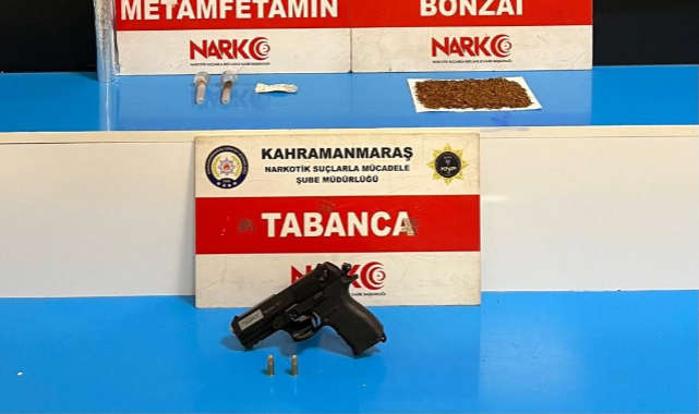 Kahramanmaraş'ta Uyuşturucuya 3 Tutuklama