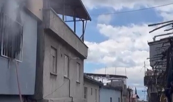 Kahramanmaraş’ta Ev Yangını: 1 Yaralı
