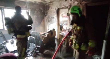 Kahramanmaraş'ta İkamet Yangını