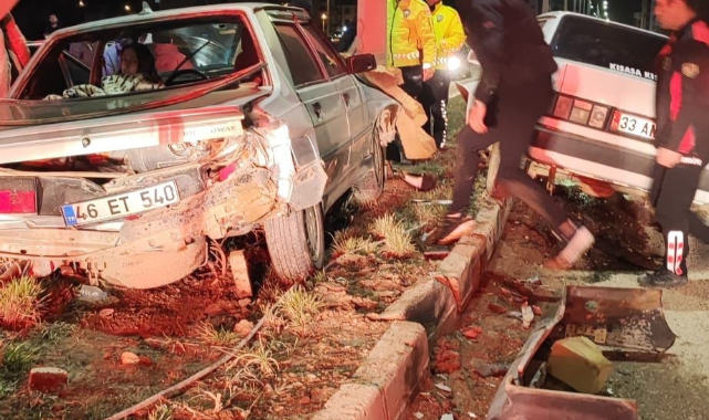 Kahramanmaraş'ta İki Ayrı Trafik Kazasında, 5 Kişi Yaralandı