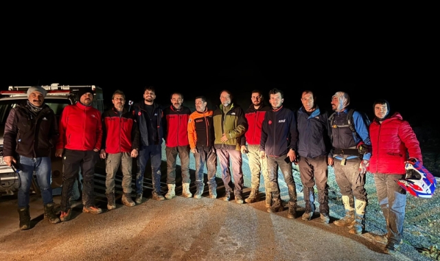 Kahramanmaraş'ta Mahsur Kalan 8 Dağcı Kurtarıldı