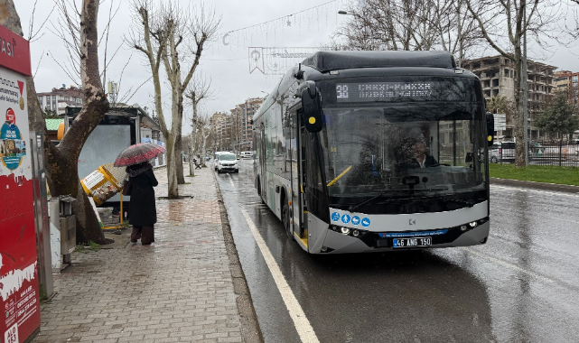 Kahramanmaraş'ta Ramazan Bayramı'nda Ücretsiz Ulaşım Hizmeti: 3 Günde 16 Bin 740 Biniş