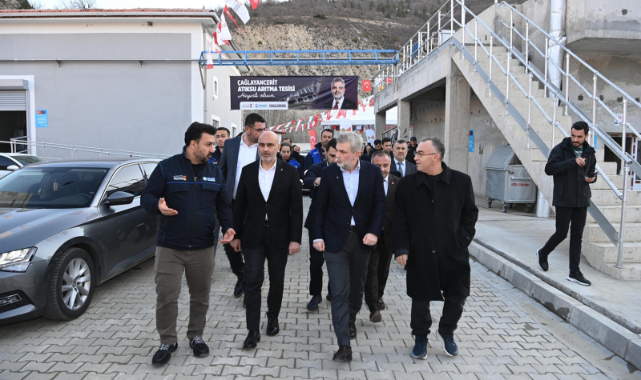 Çağlayancerit’in İleri Biyolojik Atıksu Arıtma Tesisi Hizmete Alındı