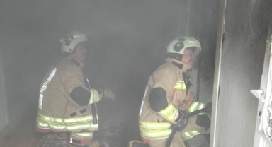 Kahramanmaraş'ta İkamette Yangın