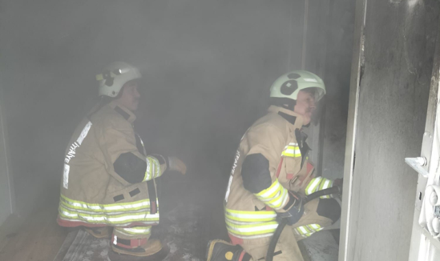 Kahramanmaraş'ta İkamette Yangın