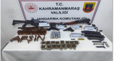 Kahramanmaraş'ta Jandarmadan 3 Aylık Bilanço: 129 Silah Ele Geçirildi, 275 Kişi Tutuklandı