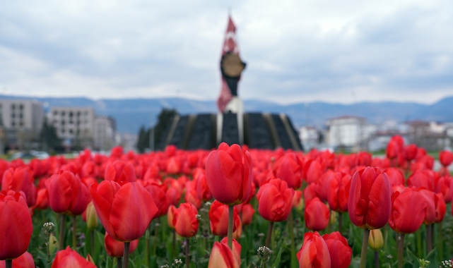 Kahramanmaraş'ta Kavşaklarda Görsel Şölen