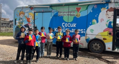 Kahramanmaraş'ta Mobil Kütüphane