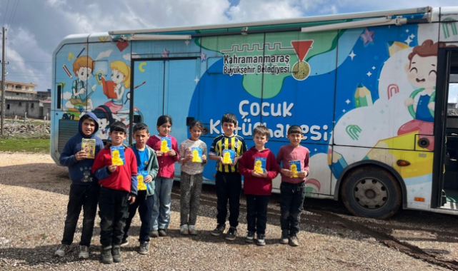 Kahramanmaraş'ta Mobil Kütüphane