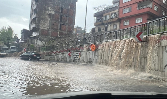 Kahramanmaraş'ta Sağanak Etkili Oldu
