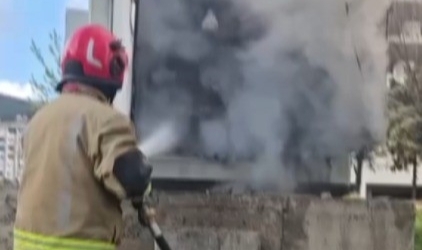 Kahramanmaraş'ta Trafoda Yangını Paniği