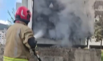 Kahramanmaraş'ta Trafoda Yangını Paniği